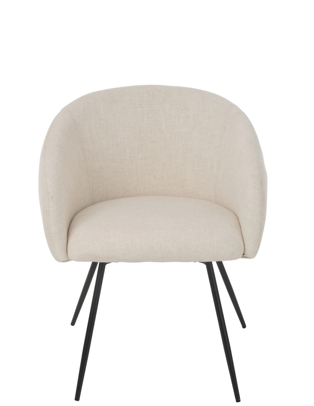 Chaise Pays De Galles En Acier/mousse Ivoire 2 Chaise Pays De Galles En Acier/mousse Ivoire – Image 2