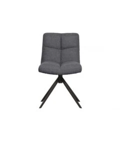 WOOOD Chaise Pivotante Vinny Bouclé Anthracite 8 WOOOD Chaise Pivotante Vinny Bouclé Anthracite -Magasin De Meubles De Qualité chaise pivotante vinny boucle anthracite 2
