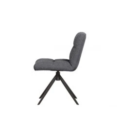 WOOOD Chaise Pivotante Vinny Bouclé Anthracite 9 WOOOD Chaise Pivotante Vinny Bouclé Anthracite -Magasin De Meubles De Qualité chaise pivotante vinny boucle anthracite 3