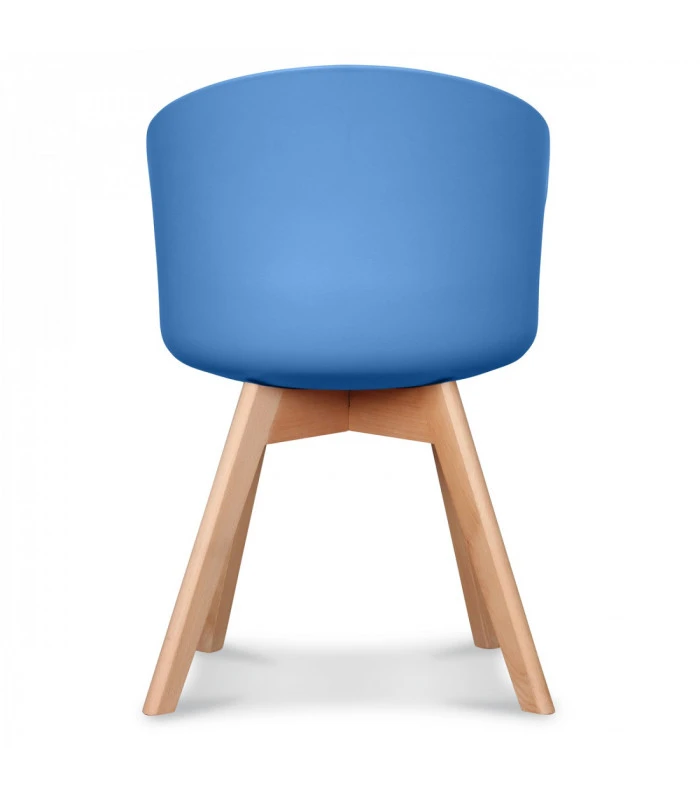 Chaise Scandinave Midnight + Coussin 5 Chaise Scandinave Midnight + Coussin – Image 5