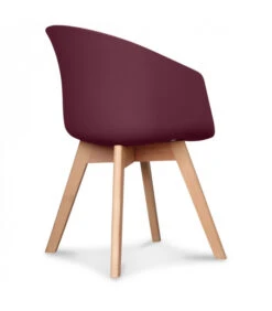 Chaise Scandinave Wine + Coussin 9 Chaise Scandinave Wine + Coussin -Magasin De Meubles De Qualité chaise scandinave wine coussin 3