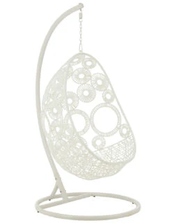 Chaise Suspendue + Coussins Bula Métal / Roseau Blanc 19 Chaise Suspendue + Coussins Bula Métal / Roseau Blanc -Magasin De Meubles De Qualité chaise suspendue coussins bula metal roseau blanc 8