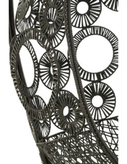 Chaise Suspendue + Coussins Bula Métal / Roseau Noir 18 Chaise Suspendue + Coussins Bula Métal / Roseau Noir -Magasin De Meubles De Qualité chaise suspendue coussins bula metal roseau noir 7