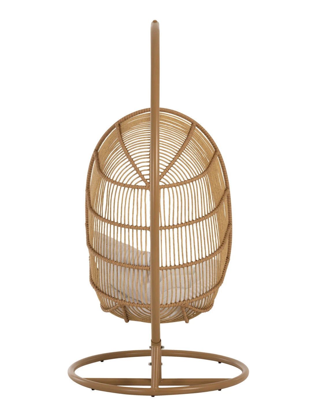 Chaise Suspendue Ovale En Acier Naturel 4 Chaise Suspendue Ovale En Acier Naturel – Image 4