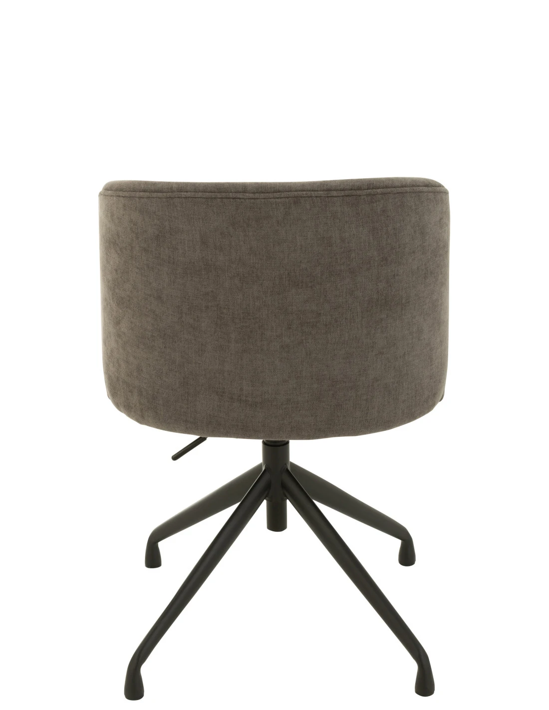 Chaise Pivotante Tissu Gris Foncé Relevable/Baissable 4 Chaise Pivotante Tissu Gris Foncé Relevable/Baissable – Image 4