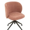 Chaise Pivotante Rose Clair