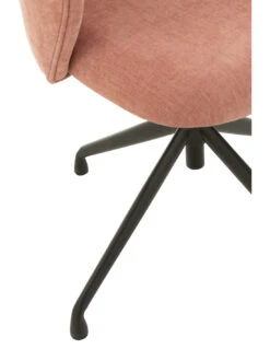 Chaise Pivotante Rose Clair 12 Chaise Pivotante Rose Clair -Magasin De Meubles De Qualité chaise tournerhautbas textile rose clair 4