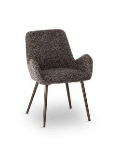 Chaise Trevise Brun Chiné