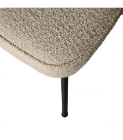 Chaise Vogue Bouclé Beige 11 Chaise Vogue Bouclé Beige -Magasin De Meubles De Qualité chaise vogue boucle beige 5