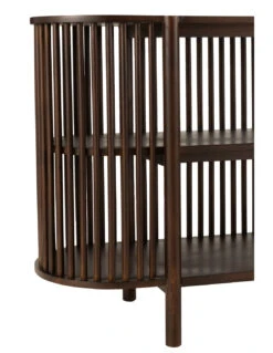 Console 2 étagères Conie En Bois De Manguier Brun Foncé 13 Console 2 étagères Conie En Bois De Manguier Brun Foncé -Magasin De Meubles De Qualité console 2 etageres conie en bois de manguier brun foncej line 4