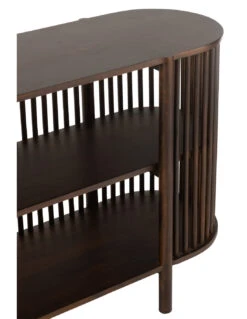 Console 2 étagères Conie En Bois De Manguier Brun Foncé 15 Console 2 étagères Conie En Bois De Manguier Brun Foncé -Magasin De Meubles De Qualité console 2 etageres conie en bois de manguier brun foncej line 6