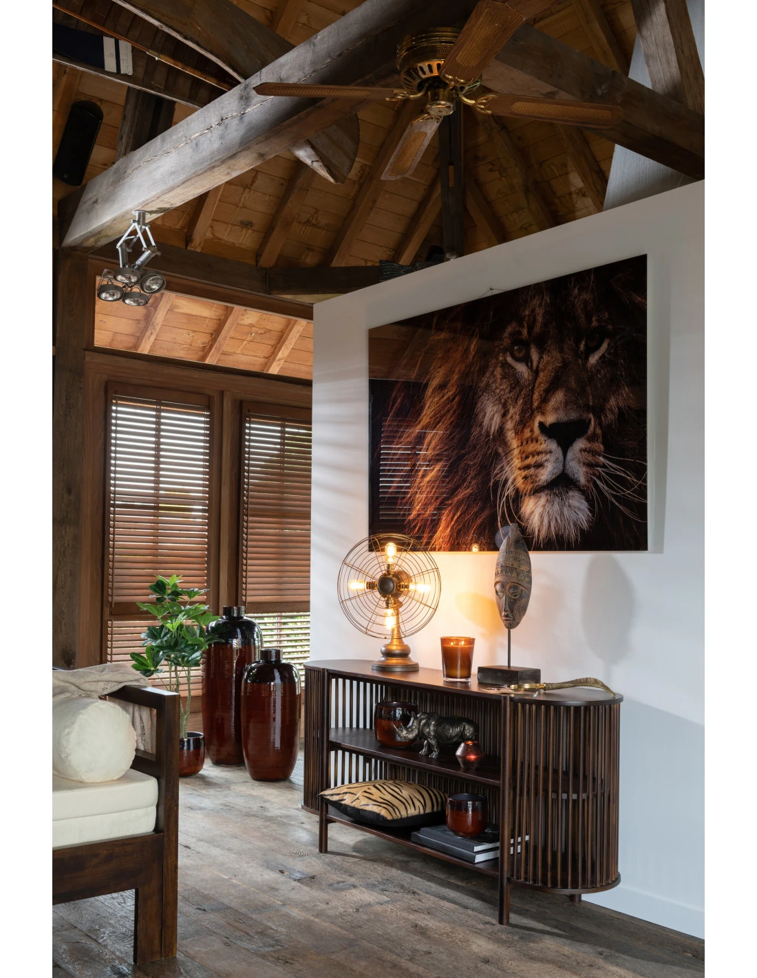 Console 2 étagères Conie En Bois De Manguier Brun Foncé 9 Console 2 étagères Conie En Bois De Manguier Brun Foncé – Image 9