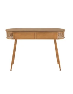 Console 2 Tiroirs Métal/bois Marron -Magasin De Meubles De Qualité console 2 tiroirs metalbois marronj line 3