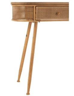 Console 2 Tiroirs Métal/bois Marron -Magasin De Meubles De Qualité console 2 tiroirs metalbois marronj line 4