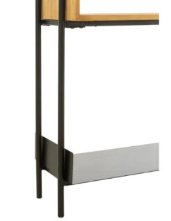 Console En Bois De Sapin/fer Noir/naturel -Magasin De Meubles De Qualité console en bois de sapinfer noirnaturelj line 5