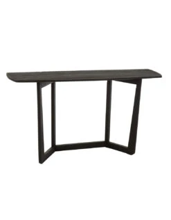 Console En Bois Exotique Noir