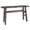 Console En Bois Marron