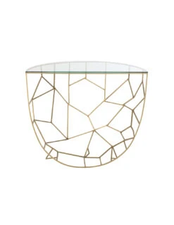 Console Moza Métal/Verre Or -Magasin De Meubles De Qualité console moza metalverre orj line 3