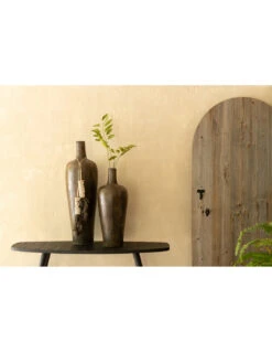 Console Ovale En Teck Noir Recyclé -Magasin De Meubles De Qualité console ovale en teck noir recyclej line 3