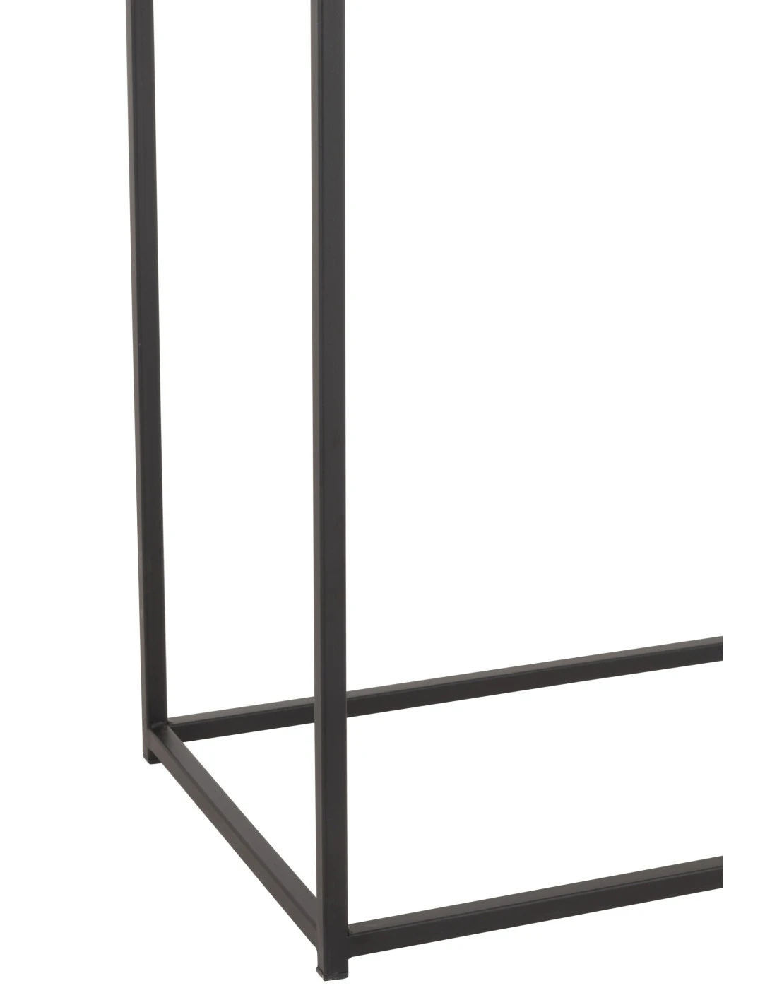 Console Zigzag Bois/Métal Naturel/Noir 4 Console Zigzag Bois/Métal Naturel/Noir – Image 4