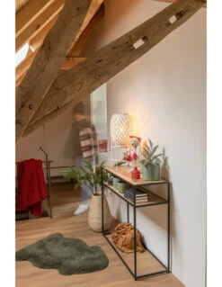 Console Zigzag Bois/Métal Naturel/Noir 14 Console Zigzag Bois/Métal Naturel/Noir -Magasin De Meubles De Qualité console zigzag boismetal naturelnoirj line 6