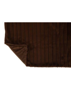 Plaid Corduroy Polyester Chocolat -Magasin De Meubles De Qualité corduroy a carreaux en polyester chocolatj line 2