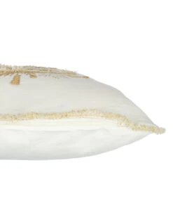 Coussin Arbre Textile Blanc/Or -Magasin De Meubles De Qualité coussin arbre textile blancor 2