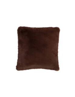 Coussin Mignon En Polyester Marron