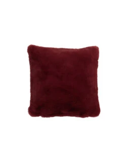 Coussin Mignon En Polyester Rouge De Noël