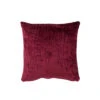 Coussin Ondulé Carré En Viscose Violet