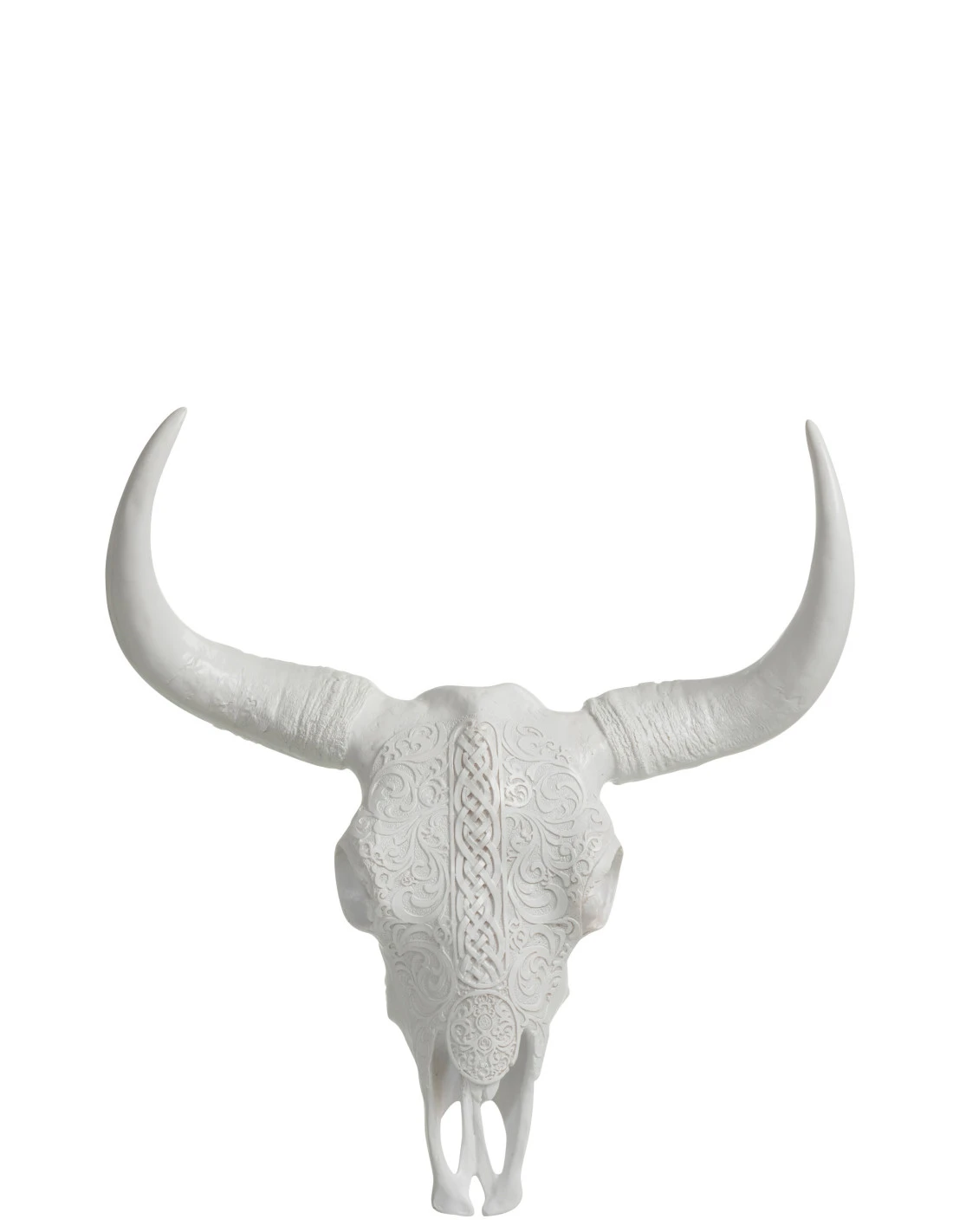 Crâne Suspendu Ibiza En Polyrésine Blanc 1 Crâne Suspendu Ibiza En Polyrésine Blanc