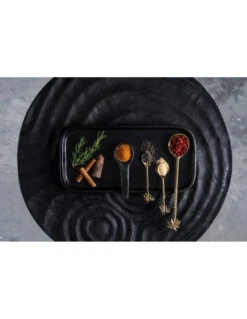 Cuillère à Salade Palmier - Or -Magasin De Meubles De Qualité cuillere a salade palmier or 7