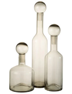 Décoration De Bouteille En Verre Norma Gris Grand -Magasin De Meubles De Qualité decoration de bouteille en verre norma gris grand 2