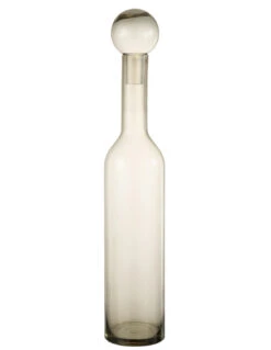 Décoration De Bouteille En Verre Norma Gris Grand