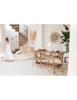 Décoration Murale Ibiza Cercle Toile/Peinture Crème/Blanc Grand -Magasin De Meubles De Qualité decoration murale ibiza cercle toilepeinture cremeblanc grandj line 4