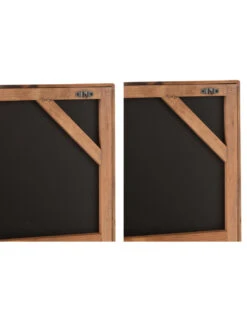 Décoration Murale Mike En Pin/ Toile Blanc/naturel Assortiment De 2 -Magasin De Meubles De Qualité decoration murale mike en pin toile blancnaturel assortiment de 2j line 2