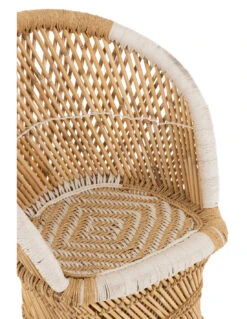 Dossier De Chaise En Bambou Naturel/blanc Enfant -Magasin De Meubles De Qualité dossier de chaise en bambou naturelblanc enfant 5