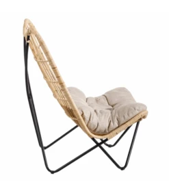 Fauteuil Argentina Fibre Naturelle Avec Coussin -Magasin De Meubles De Qualité fauteuil argentina fibre naturelle avec coussin 3