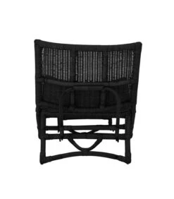 Bloomingville Fauteuil Baz Noir Rotin -Magasin De Meubles De Qualité fauteuil baz noir rotin bloomingville 3