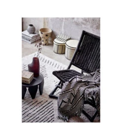 Bloomingville Fauteuil Baz Noir Rotin -Magasin De Meubles De Qualité fauteuil baz noir rotin bloomingville 6