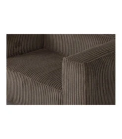 Fauteuil Bean Côtelé Marron -Magasin De Meubles De Qualité fauteuil bean cotele marron 5