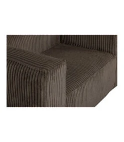 Fauteuil Bean Côtelé Marron -Magasin De Meubles De Qualité fauteuil bean cotele marron 6