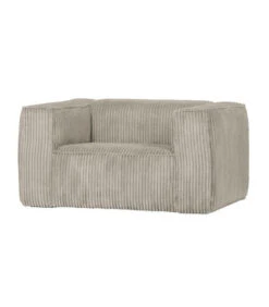 Fauteuil Bean Côtelé Naturel -Magasin De Meubles De Qualité fauteuil bean cotele naturel 2