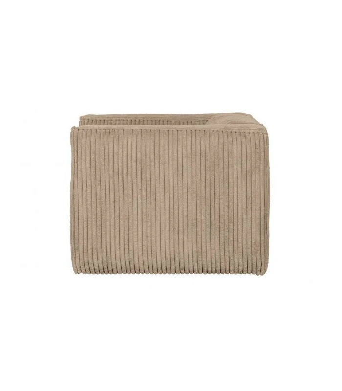 Fauteuil Bean Côtelé Travertin 4 Fauteuil Bean Côtelé Travertin – Image 4