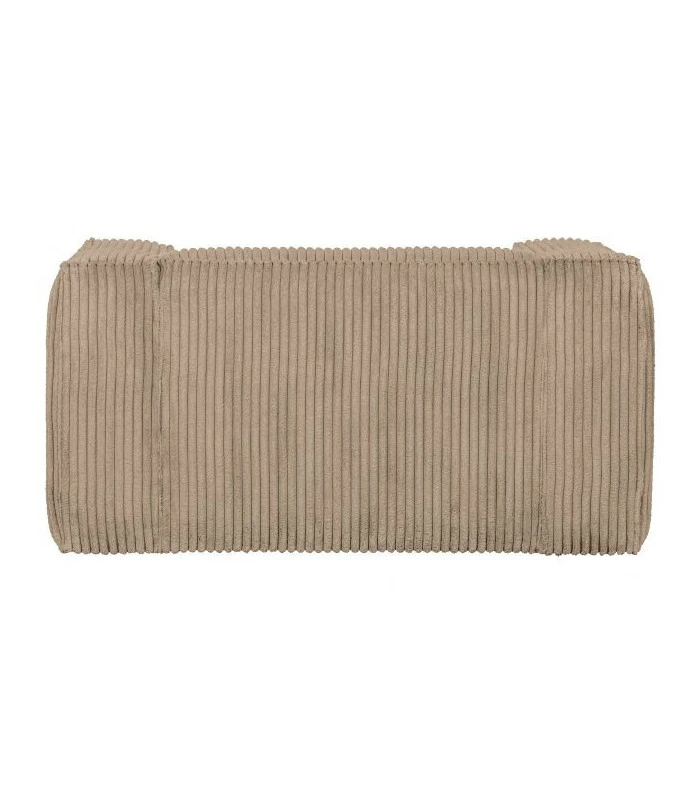 Fauteuil Bean Côtelé Travertin 5 Fauteuil Bean Côtelé Travertin – Image 5