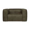 Fauteuil Bean Cuir Recyclé Army