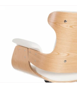 Fauteuil De Bureau Hestia Blanc -Magasin De Meubles De Qualité fauteuil de bureau hestia blanc 4