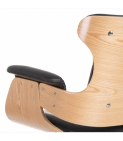 Fauteuil De Bureau Hestia Noir -Magasin De Meubles De Qualité fauteuil de bureau hestia noir 4