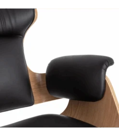 Fauteuil De Bureau Hestia Noir -Magasin De Meubles De Qualité fauteuil de bureau hestia noir 5