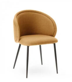 Fauteuil De Table Bari Moutarde
